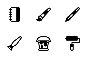 Painting Tool Icon Pack