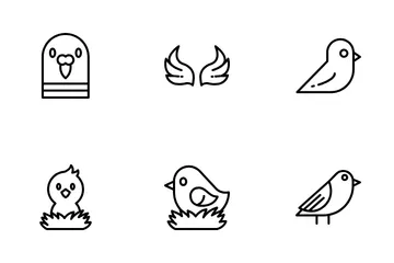 Pájaro Paquete de Iconos