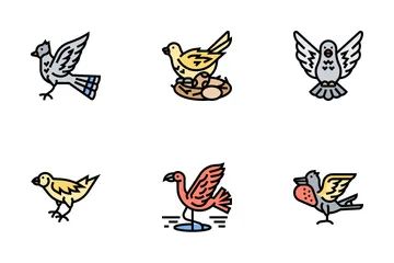 Pájaro Paquete de Iconos