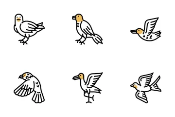 Pájaro Paquete de Iconos