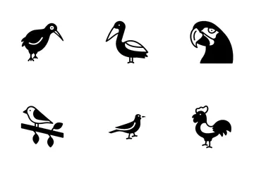 Aves Paquete de Iconos