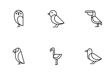 Aves Paquete de Iconos