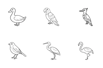 Aves Paquete de Iconos