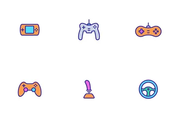 Palanca de mando para juegos Paquete de Iconos