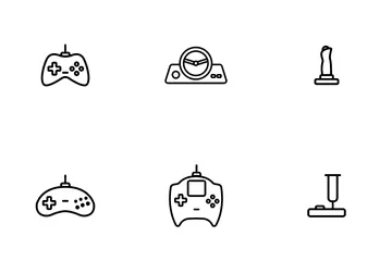 Palanca de mando para juegos Paquete de Iconos
