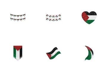 Palestina Paquete de Iconos