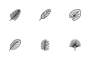 Palm Leaf Icon Pack