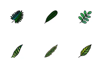 Palm Leaf Icon Pack