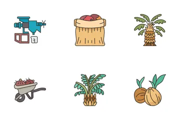 Palm Oil Icon Pack