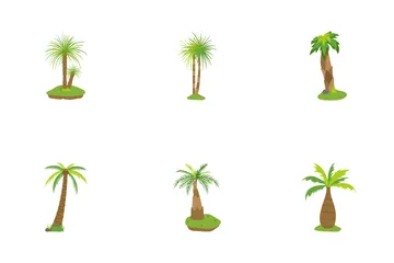 Palm Tree Island Icon Pack