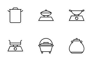 Pan And Kitchen Icon Pack