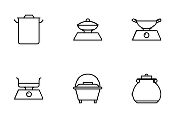 Pan And Kitchen Icon Pack