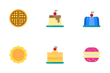 Panadería Paquete de Iconos