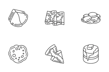 Pancakes Styles Icon Pack