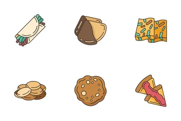 Pancakes Styles Icon Pack