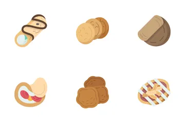 Pancakes Styles Icon Pack