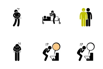 Pancreatic Cancer Icon Pack