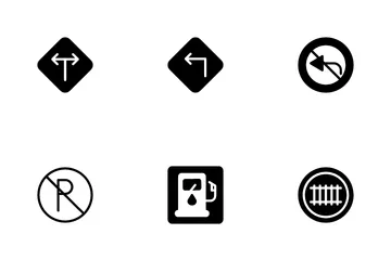 Panneau de signalisation Pack d'Icônes