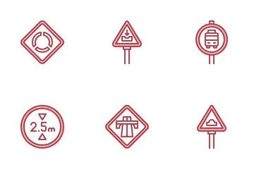 Panneaux de signalisation Pack d'Icônes