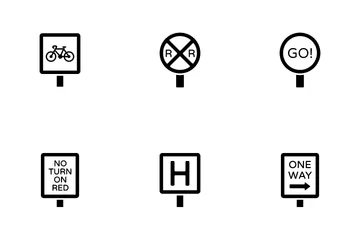 Panneaux de signalisation Pack d'Icônes