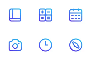 Pantalla de inicio Paquete de Iconos