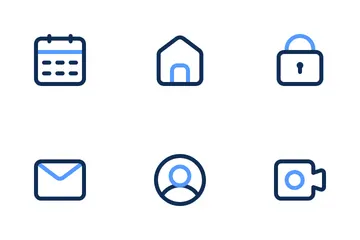 Pantalla de inicio Paquete de Iconos