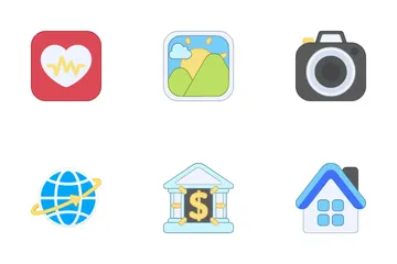 Pantalla de inicio Paquete de Iconos