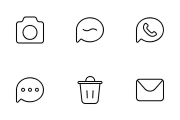 Pantalla de inicio Paquete de Iconos