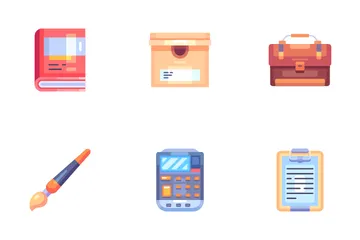 Papelería Paquete de Iconos