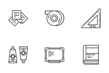 Papelería Paquete de Iconos