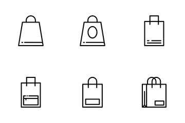 Paper Bag Icon Pack