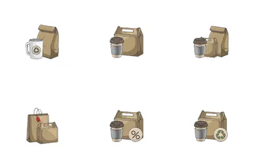 Paper Bag Icon Pack