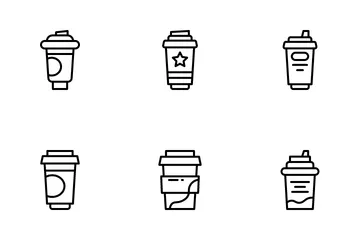 Paper Cup Icon Pack