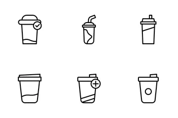 Paper Cup Icon Pack