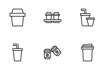 Paper Cup Icon Pack