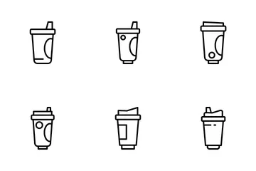 Paper Cup Icon Pack