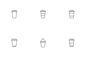 Paper Cup Icon Pack