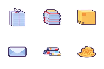 Paper Waste Icon Pack