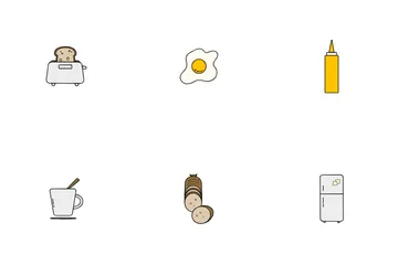 Cocina Paquete de Iconos