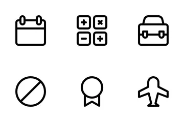 Paquete de iconos de UI básica Vol II. Icon Pack