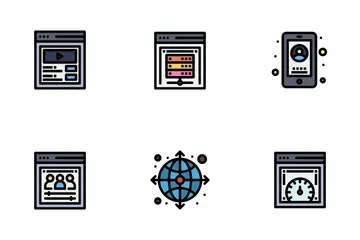 Paquete web Icon Pack