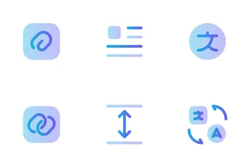 Paragraph & Character Icon Pack
