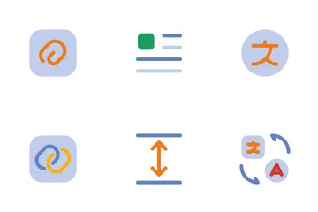 Paragraph & Character Icon Pack