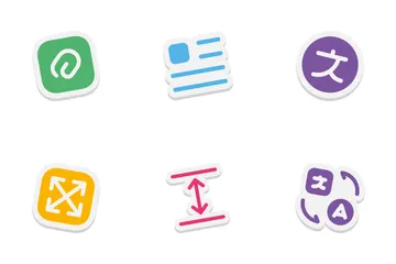 Paragraph & Character Icon Pack