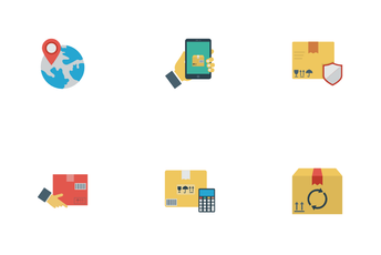 Parcel Delivery Vol 2 Icon Pack