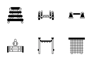 Course d'obstacle Pack d'Icônes