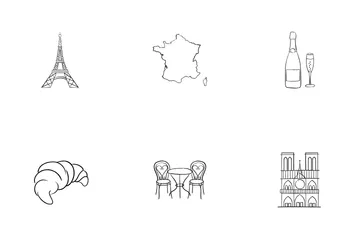 Paris & France Icon Pack