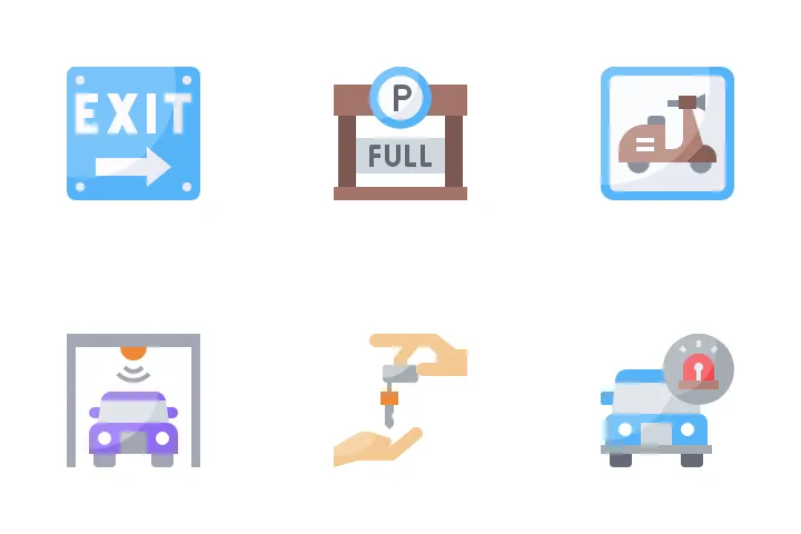 1,085 Parking Management Icon Packs - Free In Svg, Png, Ico - Iconscout