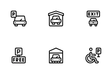 Parking Icon Pack