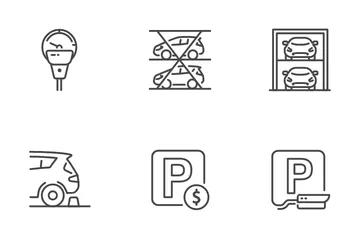 Parkplatz Pack d'Icônes